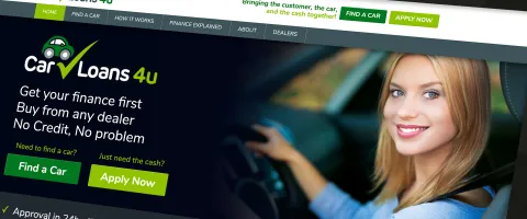 Responsive Website Design for CarLoans4u