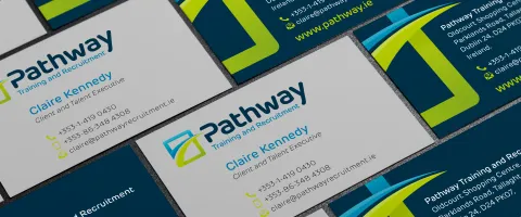 Brand Identity Design – Business Card design for Pathway.