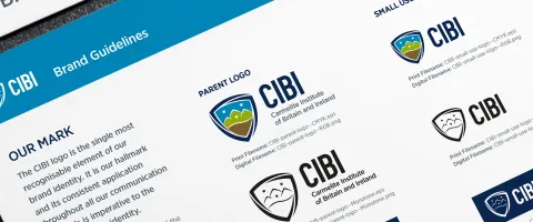 Brand Identity Design – Brand Guidelines design for CIBI.