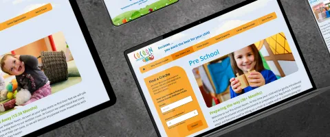 Responsive Website Design for Cocoon Childcare