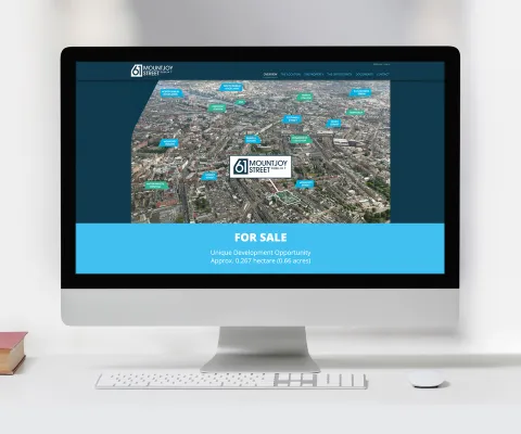 Responsive Website Design - Desktop, Tablet and Mobile - 61 Mountjoy Street - Avison Young