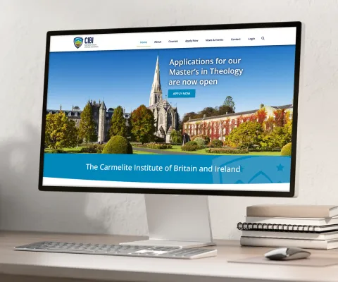 Responsive Website Design (Desktop) - Homepage design for CIBI.