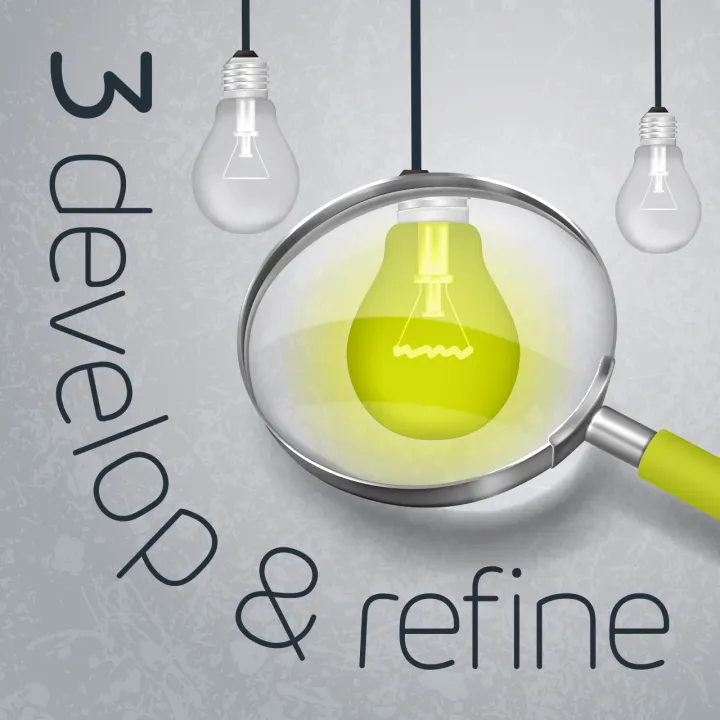 Our Process - Develop & Refine
