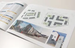 Brochure Design - Inside Spread - Taylor's Lane - Avison Young