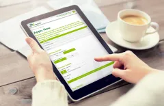 Responsive Website Design - Finance Application Form - Tablet - CarLoans4u