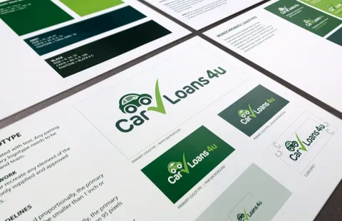Brand Identity Design - Brand Guidelines - CarLoans4u