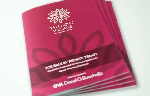 Brochure Design - Tallaght Village - Avison Young