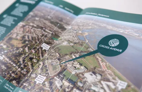 Logo Design - Cross Avenue - GVA Donal O Buachalla