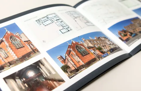 Brochure Design - Inside Spread - 61 Mountjoy Street - Avison Young