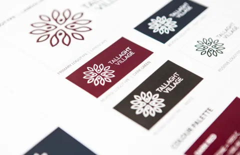 Logo Design - Brand Guidelines - Tallaght Village - Avison Young