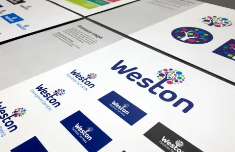 Brand Identity Design - Corporate Identity Guidelines for Weston Facilities Services.