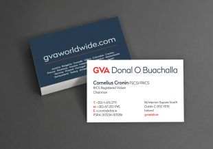 Business Card Design - GVA Donal O Buachalla