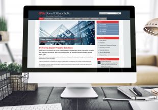 Responsive Website Design - Homepage Design – Desktop - GVA Donal O Buachalla