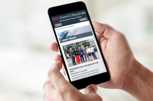 Responsive Website Design - Latest News Page – Mobile - GVA Donal O Buachalla