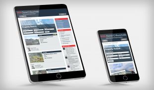 Responsive Website Design - Property Listing Page – Tablet & Mobile – GVA Donal O Buachalla