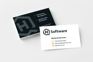 Business Card Design - hqSoftware
