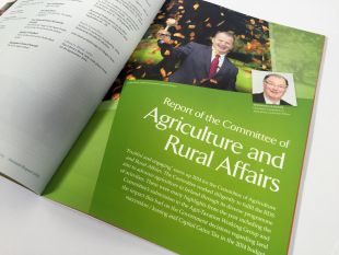 Annual Report Design - Internal Spread, Agriculture and Rural Affairs - RDS
