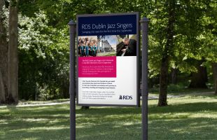 Poster Design - RDS Dublin Jazz Singers - RDS