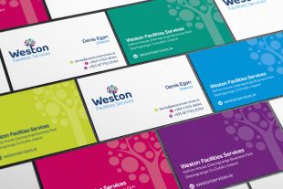 Business Card Design - Weston Facilities Services