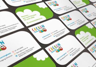 Brand Identity Design - Business Card Design - Cocoon Childcare