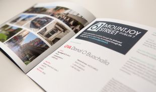 Brochure Design - Inside Spread - 61 Mountjoy Street - GVA Donal O Buachalla