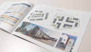 Brochure Design - Inside Spread - Taylor's Lane - GVA Donal O Buachalla