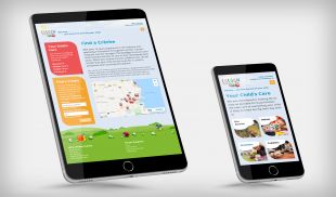 Responsive Website Design - Tablet and Mobile - Cocoon Childcare