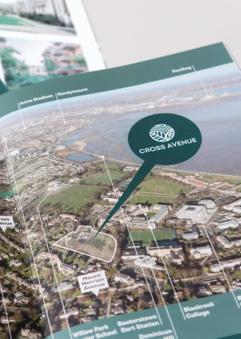Cross Avenue Brochure Design
