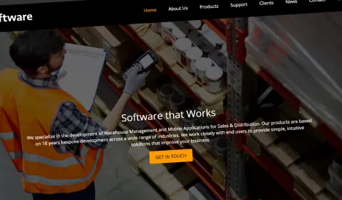Responsive Website Design for hqSoftware