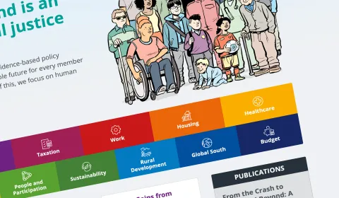 Responsive Website Design for Social Justice Ireland.