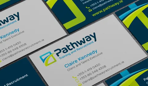 Brand Identity Design – Business Card design for Pathway.