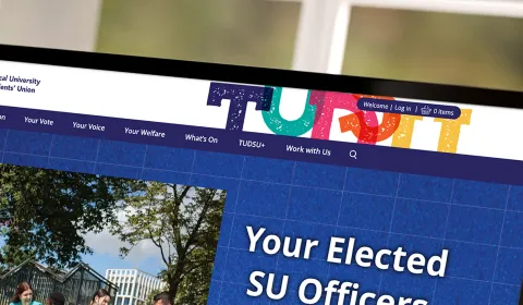 Responsive Website Design for TU Dublin Student’s Union.